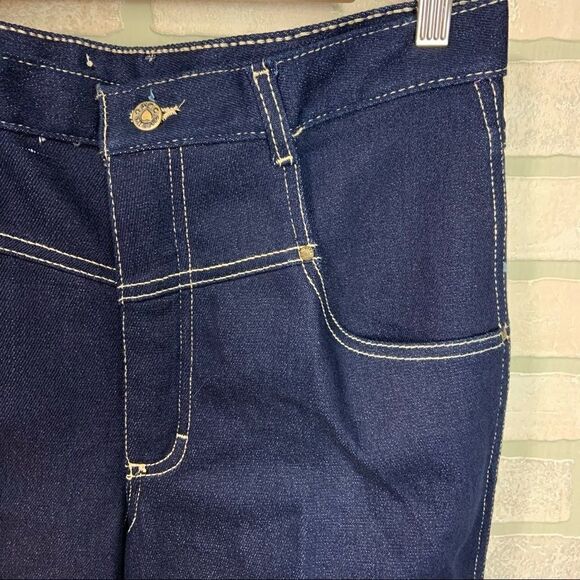 Vintage Gitano Dark Wash Ultra Hi Rise Jean D14 - Picture 6 of 8